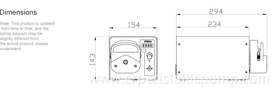 Transfer Peristaltic Pump